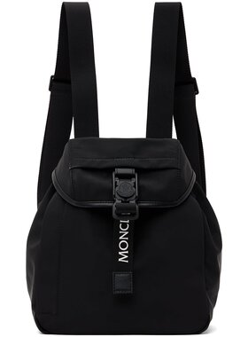 潮奢 Moncler 盟可睐 女士 黑色 Trick 双肩包 J209B5A00003M3873