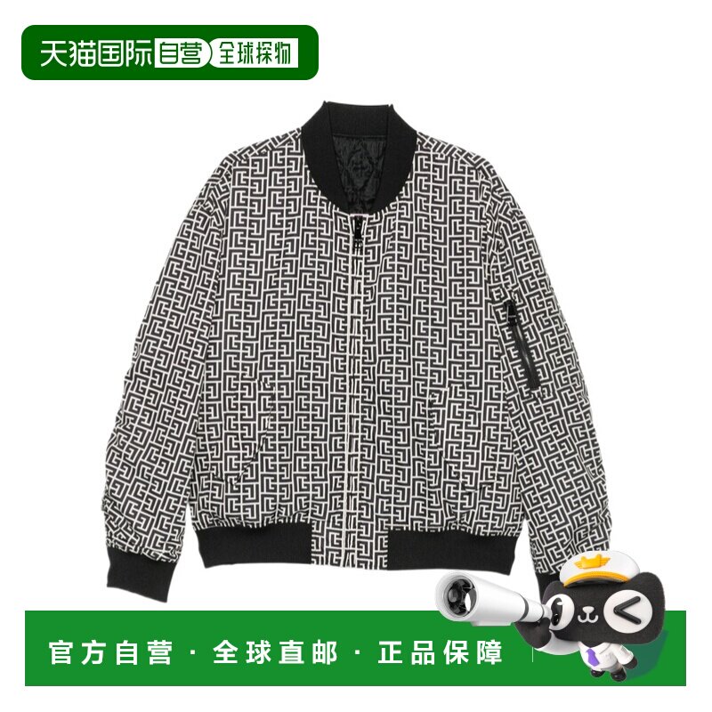 香港直邮BALMAIN 男士夹克 HH1TFC55XM26GFE AW2026 花色 高领长