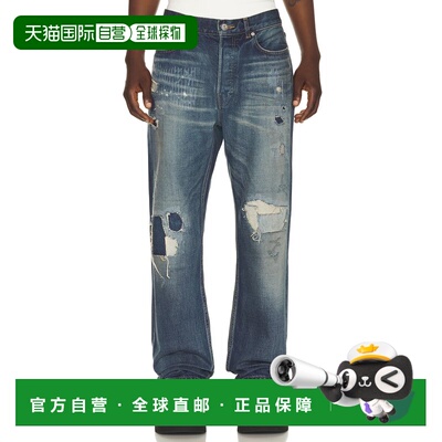 1h可退 美国直邮J.W. Anderson 男士 直筒牛仔裤 DT0117PG1853