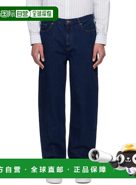 1h可退 香港直邮A.P.C. 男士 海军蓝 Martin 牛仔裤 COHJIH09121