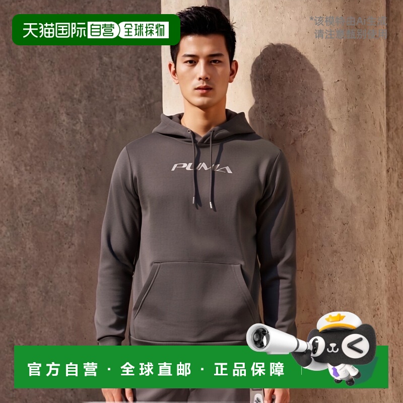 1h可退 【美国直邮】Puma Tonal Graphic Logo Pull Over Hoodie