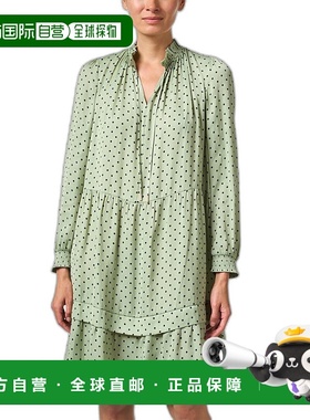 自营 Marc Cain 印花秋千连衣裙 - 绿色 美国奥莱直发