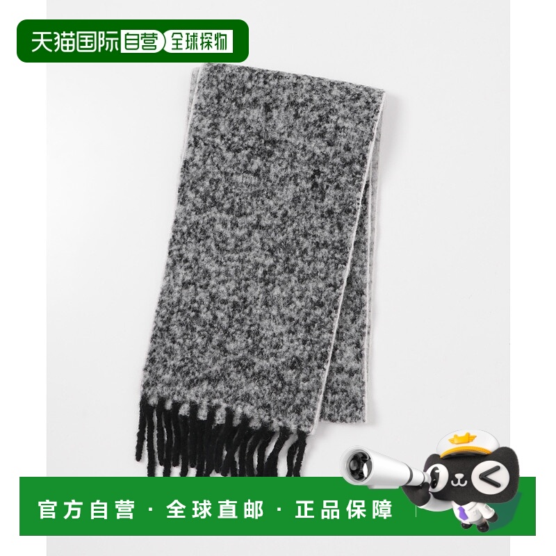 1h可退 日本直邮THE INOUE BROTHERS 阿尔帕卡混纺围巾 男士羊毛