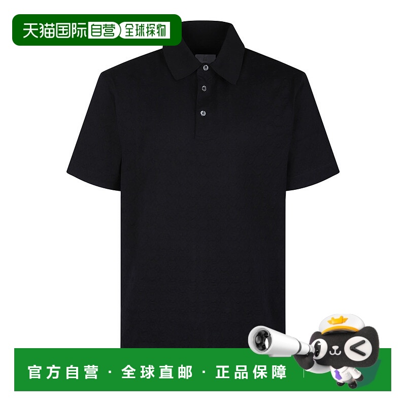 1h可退 香港直邮GIVENCHY 男士T恤 BM71KR3YPA001 SS2025 黑色 Gi