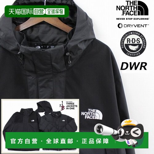 日本直邮THE NORTH FACE/北面 NF0A5ITX 外套 黑色 THE NORTH FAC