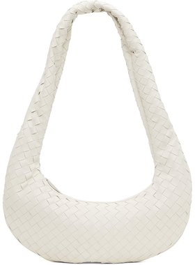 潮奢 Bottega Veneta 葆蝶家 男士 白色拉链托特包 755618VCRL0