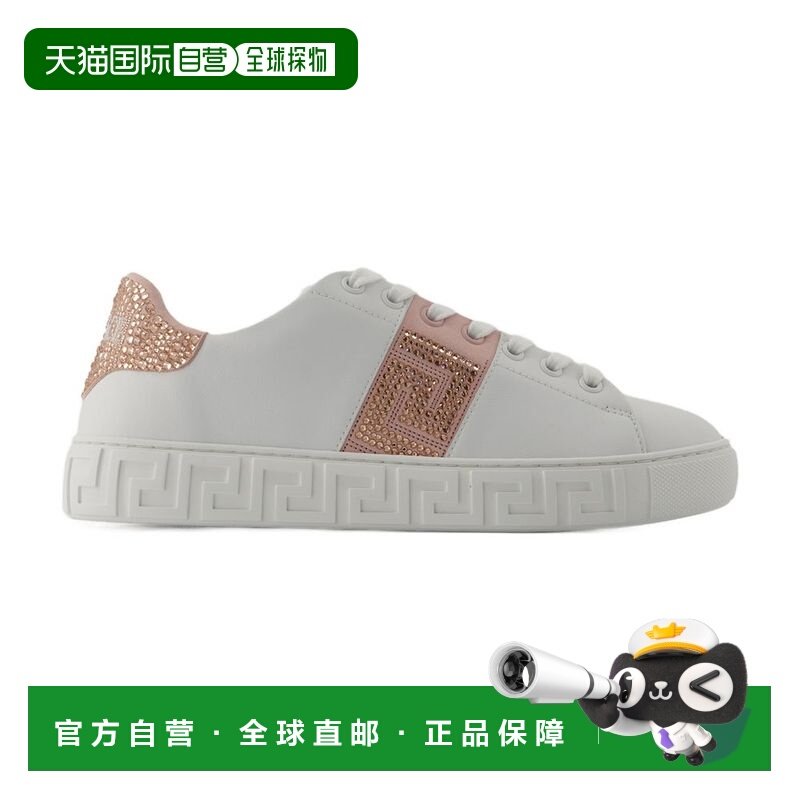 1h可退 香港直邮versace 范思哲 女士 系带运动鞋 10135681A11545,女鞋,时尚休闲鞋,淘宝优惠券,粉丝福利购,淘宝优惠卷