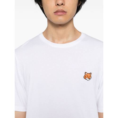 香港直邮MAISON KITSUNÉ 男士T恤 PM00107KJ7026P【付后1h可退】