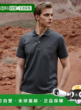 【日本直邮】Xebec短袖保罗衫 6030 25 黑灰色 LL内衬