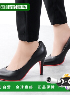 【日本直邮】SFW Liberty Doll 尖头红底高跟鞋 / 1114（黑色）