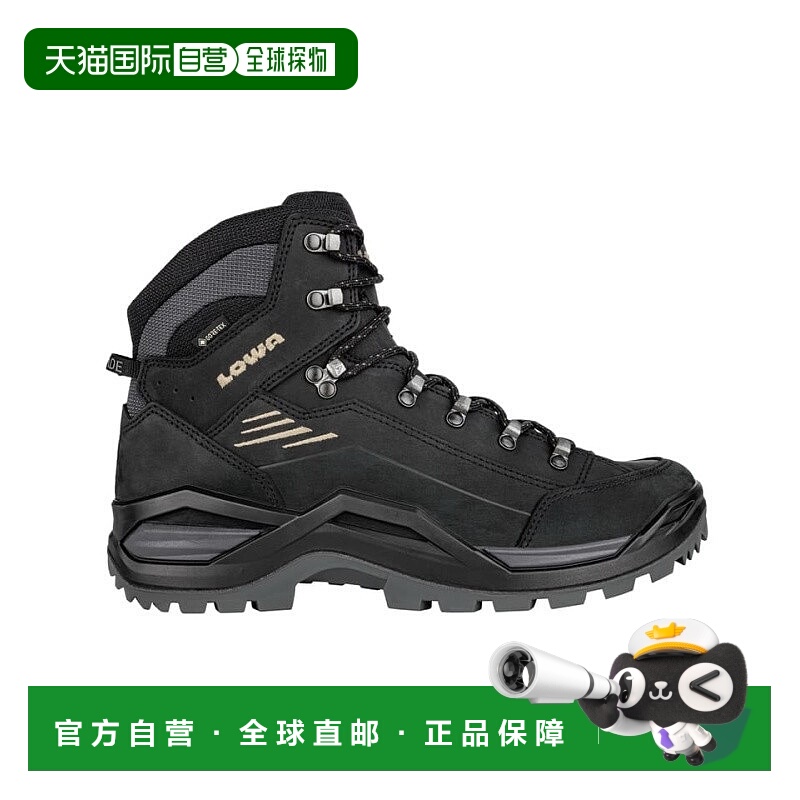 自营欧洲直邮LOWA RENEGADE EVO GTX MID男士黑色防水科技面料登