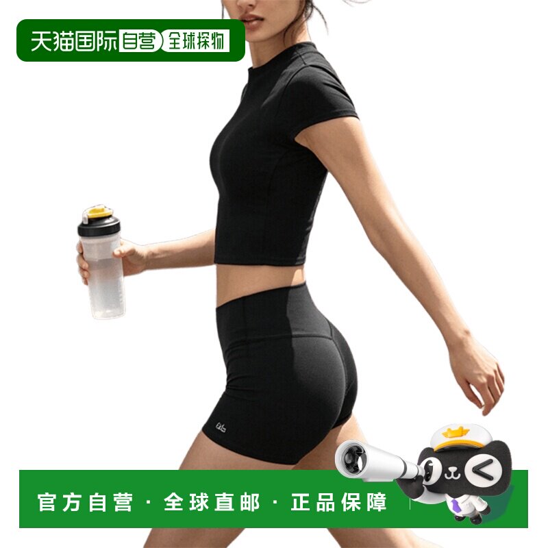 日本直邮Alo Yoga ALO Softsculpt 短袖上衣 黑色图片