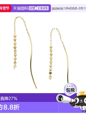 日本直邮VENDOME AOYAMA 18K黄金耳钉耳环AGVA1228YGYG