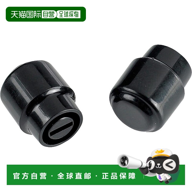 【日本直邮】芬德 Telecaster 桶形开关头 黑色 2 2 套