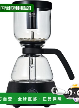 【日本直邮】Hario 虹吸式咖啡壶100V 360mL 黑色ECA-3-B