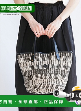 日本直邮CLEDRAN HAND & WORK 花朵图案手提包 手工与工作花朵图