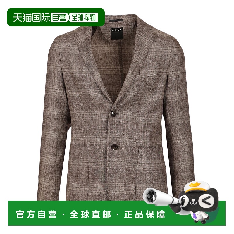 香港直邮Zegna 长袖西装外套 950727A91DNMG095072杰尼亚