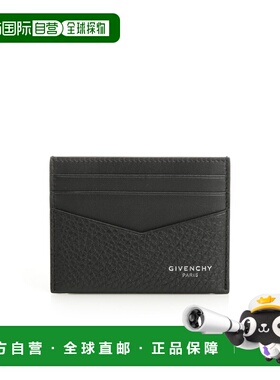 香港直邮Givenchy 徽标卡夹 BK6099K213纪梵希卡包