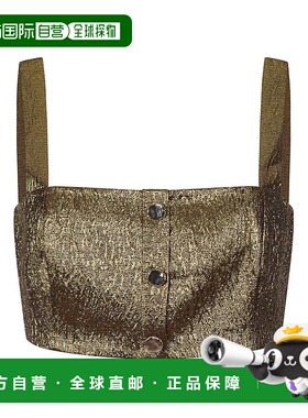 1h可退 香港直邮SELF-PORTRAIT 女士背心吊带 RS25902TGOLD SS202