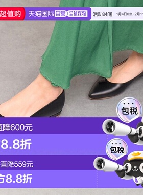 日本直邮FABIO RUSCONI 尖头低跟丝带一脚蹬女鞋 FA933BW021474