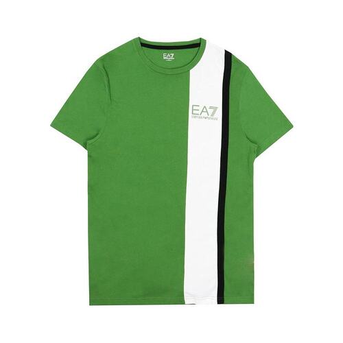EA7 Emporio Armani logo印花圆领T恤 2730274A237