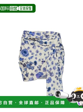 香港直邮ISABEL MARANT 女士半身裙 JU0422FCD1J11IBLUE SS2026