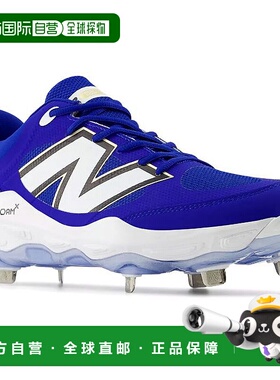 日本直邮New Balance 棒球钉鞋嵌入式金属配件FreshFormX3000v7蓝