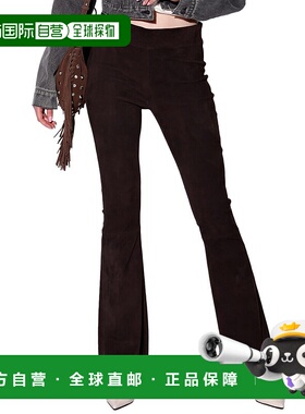 自营Walter Baker Lexie Suede Pant - mocha 美国奥莱直发裤子