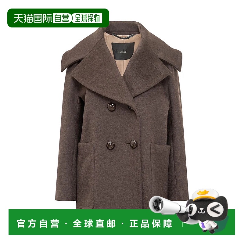 1h可退 香港直邮MAX MARA 女士外套 2521086025600029 AW2025 棕