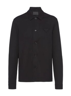 Prada 徽标长袖衬衫 SC5511Y5SS212