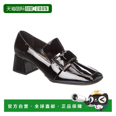 自营Sergio Rossi Patent Pump - black 美国奥莱直发高跟鞋女鞋