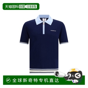MPF25KW10020 1h可退 香港直邮Casablanca 男士 美利奴羊毛Polo衫