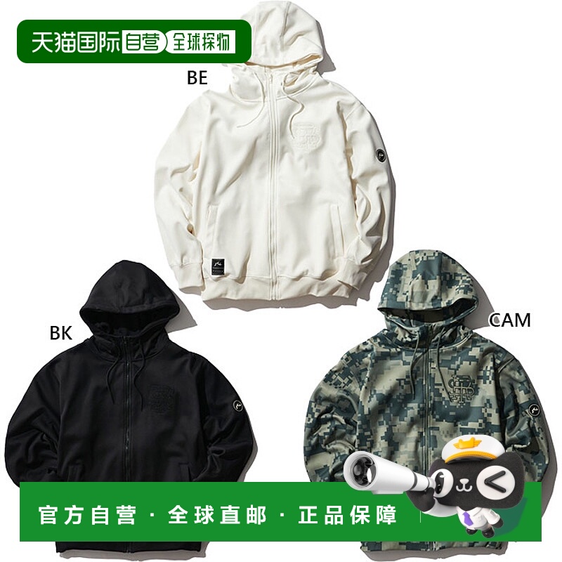 日本直邮Rusty 男士 Peartex 硬纸板拉链连帽衫长袖米色休闲装RUS