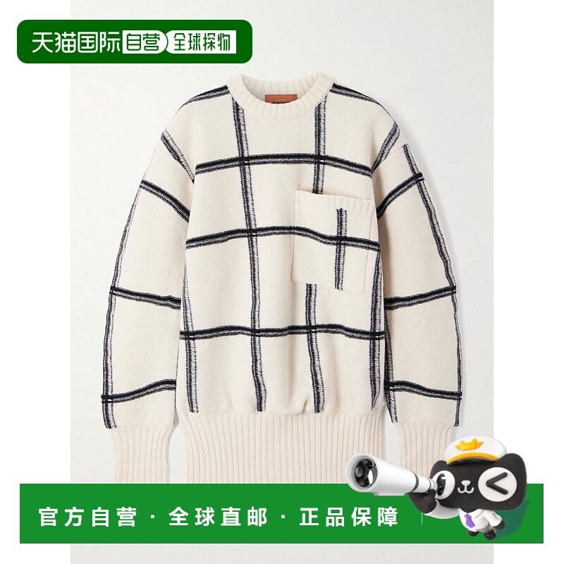 MISSONI 米索尼 女士 格纹羊毛毛衣 DS25WN1QS01JF套装