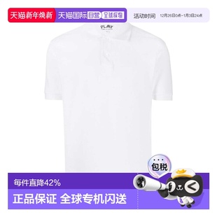 Garcons Des Play 翻领短袖 P1T336W 1h可退 Polo衫 香港直邮Comme