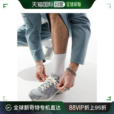 香港直邮潮奢 Asics 亚瑟士 男士 Gel-1130 灰色训练鞋(piedmont