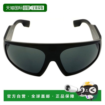 自营Burberry Auden Darl Grey Shield Men's Sunglasses BE4369