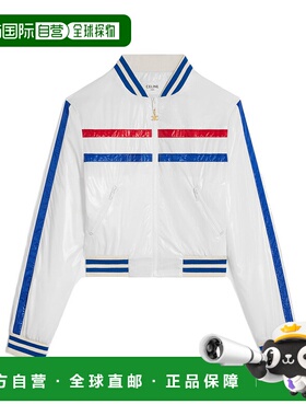 香港直邮CELINE 女士外套 2W939595K01NZ SS2025 白色 徽标短款棉