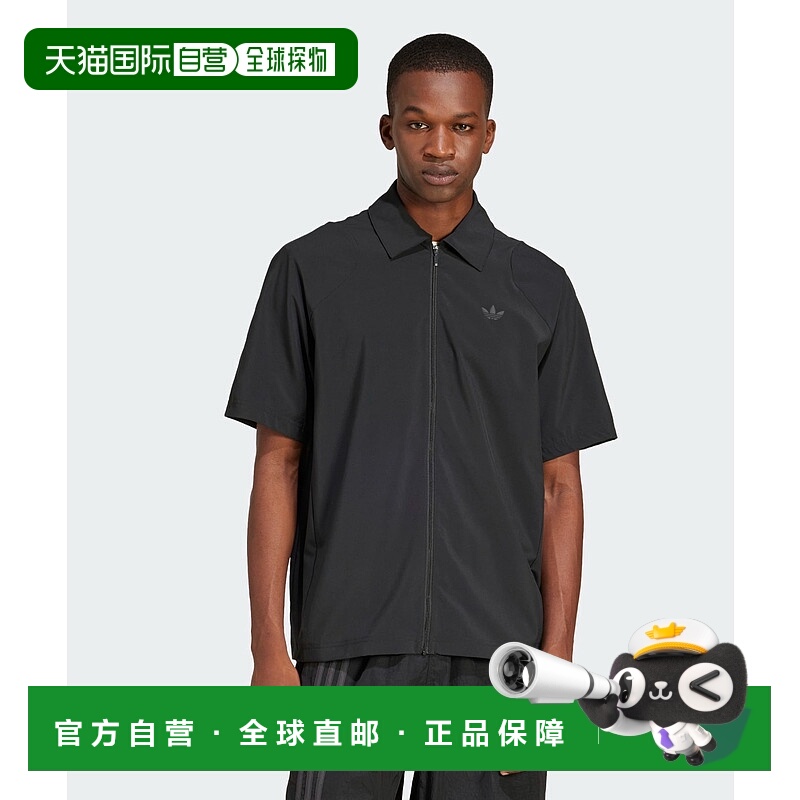 1h可退 日本直邮adidas Originals 男女款前拉链运动衫 KSP48新款