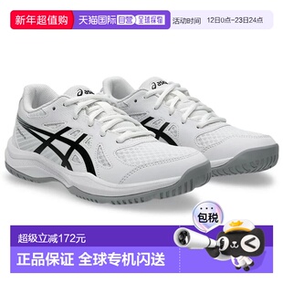 日本直邮ASICS 青少年排球鞋 Upcourt 6GS 白色 1074A045