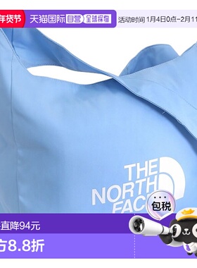 日本直邮The North Face 大 Logo 单肩包粉蓝色男女通用NN2PR21O-