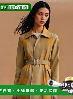 香港直邮BURBERRY 女士夹克 8077136B7311 AW2023 花色 Two-tone