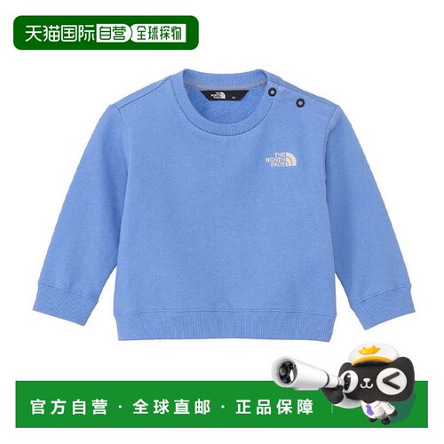 日本直邮THE NORTH FACE 北面 婴儿款 卫衣 标志长袖衫上衣