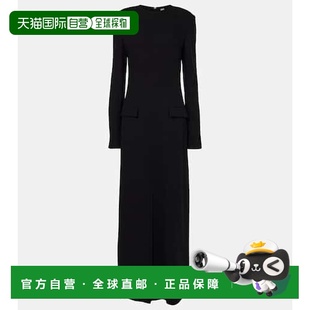 女士 TOTÊME Crêpe 长款 black黑色 1h可退 连衣裙 香港直邮潮奢