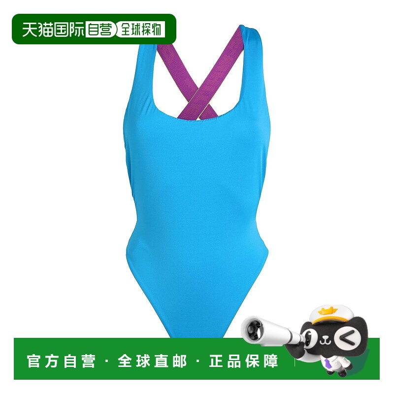 1h可退 香港直邮off-white 女士 One-piece 泳衣 blue蓝色 舒适时