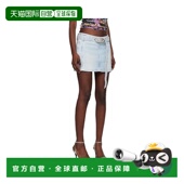 A138 女士 香港直邮Diesel 1h可退 Flip 迪赛 牛仔短裙 蓝色