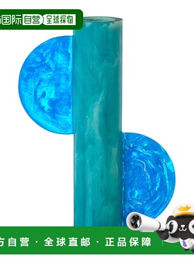 自营Jonathan Adler Como Cylinder Vase - blue 美国奥莱直发