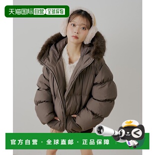 1h可退 日本直邮Chico 女装 可拆卸毛领 宽松中长款外套 CHZ10524