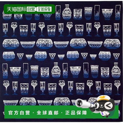 【日本直邮】Miyamoto宫本 包巾90×90cm 手工染色 日式风66324