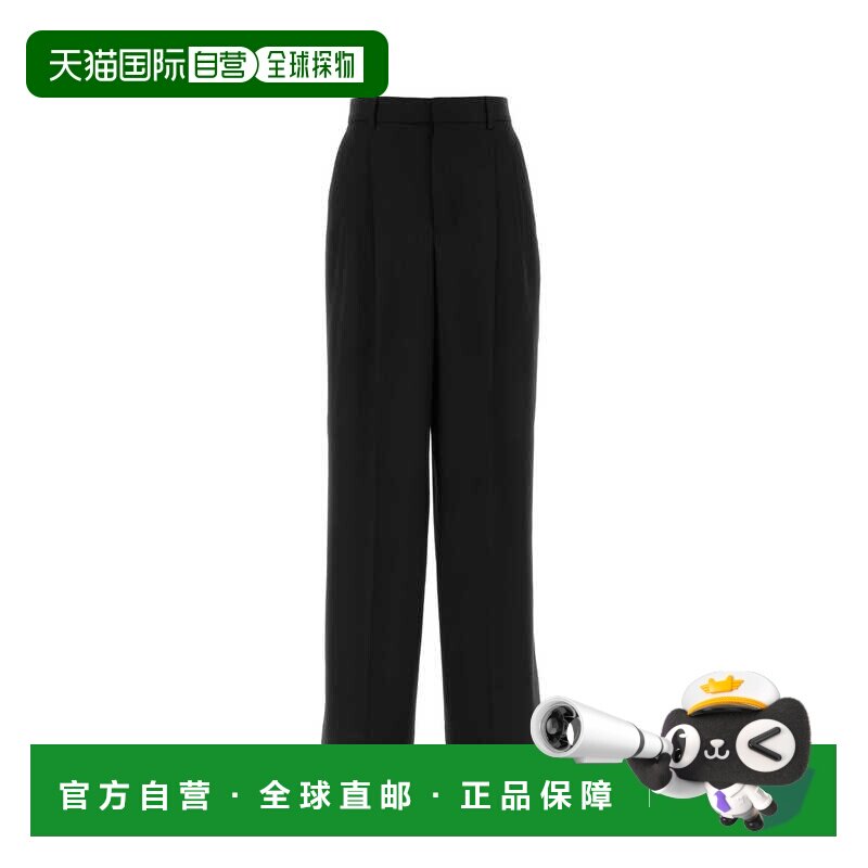 香港直邮Ami Paris 女士正装裤 FTR858WV0194001 SS2026 黑色女装